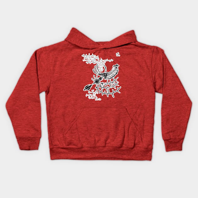 q43: shape, observed Kids Hoodie by dy9wah